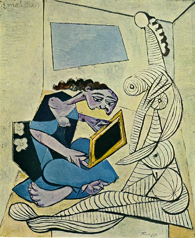 Picasso Woman in the interior 1936